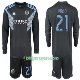 Billige Fotballdrakter New York City PIRLO 21 Barn Bortedraktsett 2018/19 Langermet
